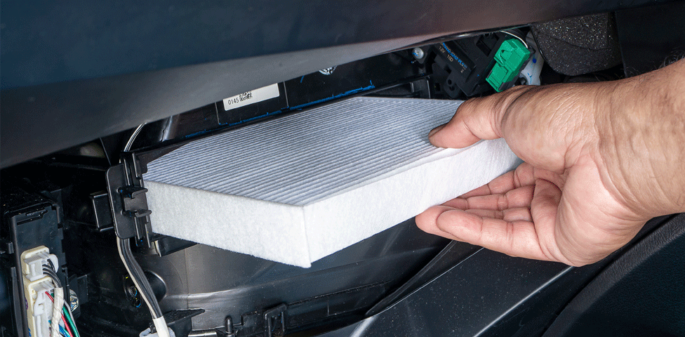 replacing a cabin air filter