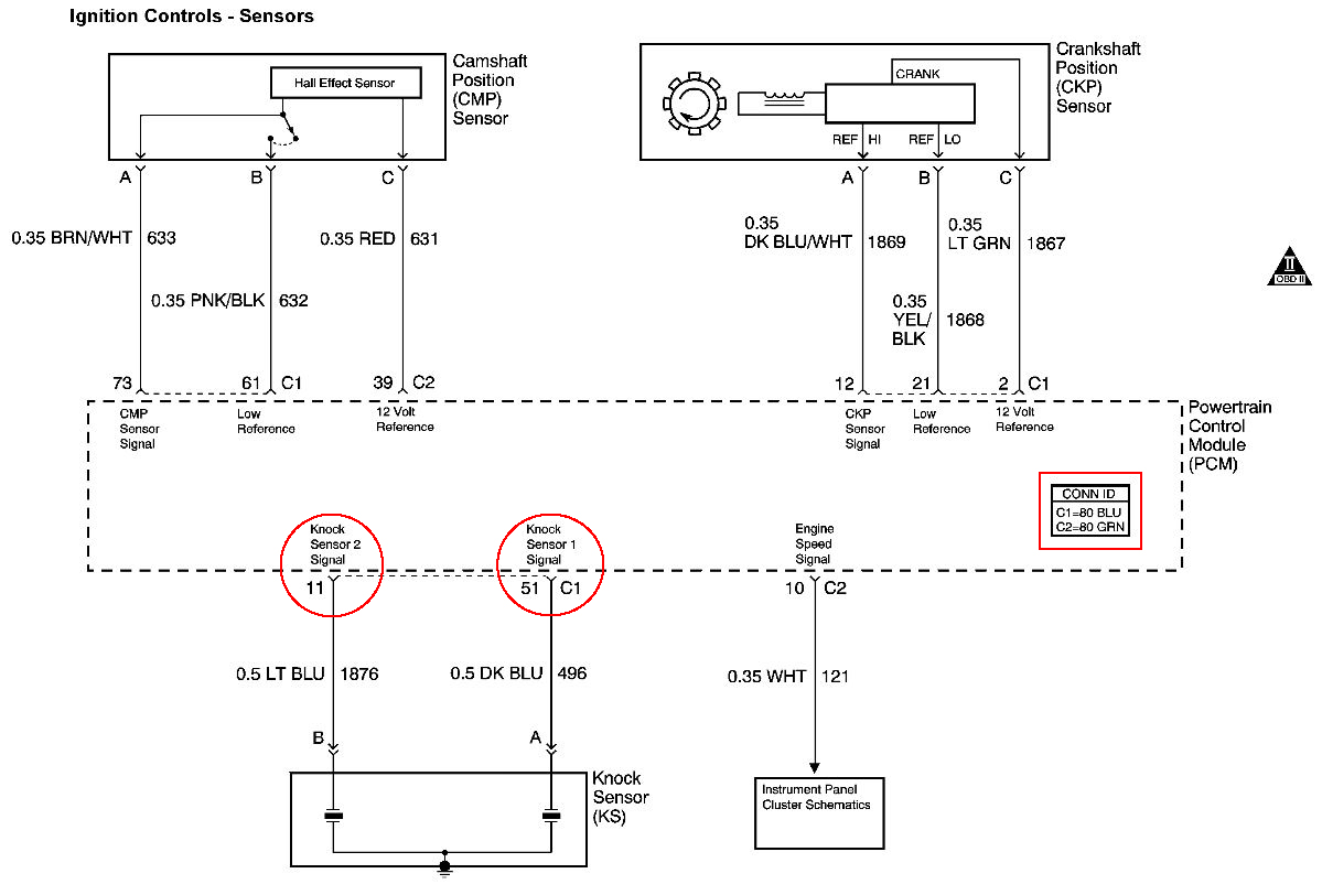 Chevy Truck Ignition Controls - Sensors