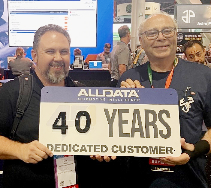 40 Year ALLDATA Customer