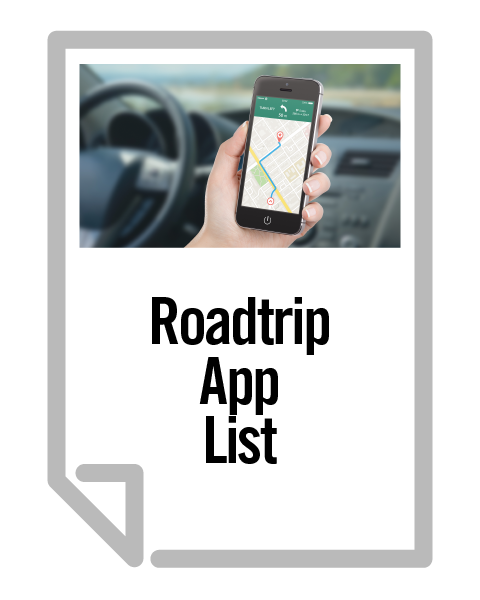 Roadtrip app list
