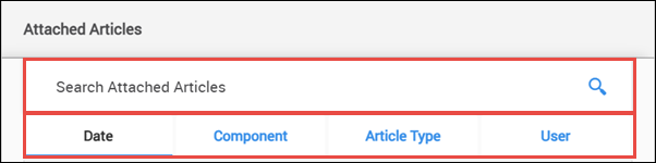 search or sort