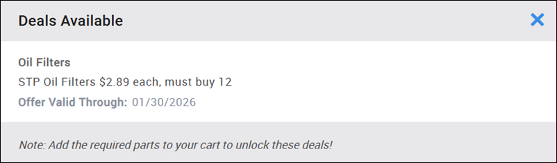 deals info