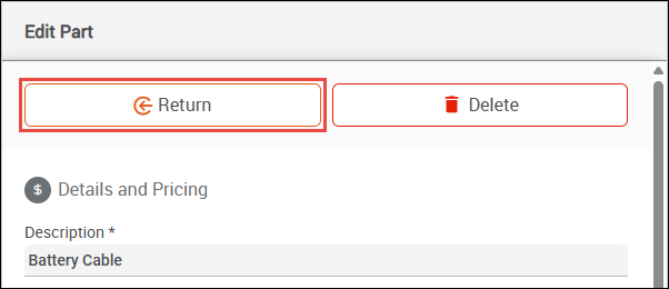 return button