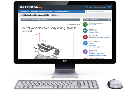 Unedited repair information