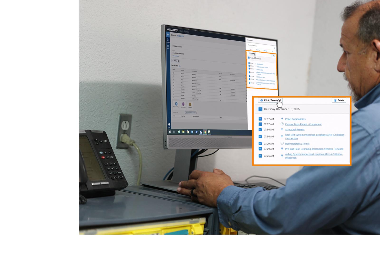 Repair Planner 'Attach'