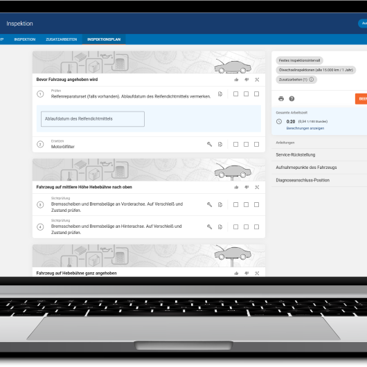 ALLDATA Wartungspläne auf Deutsch